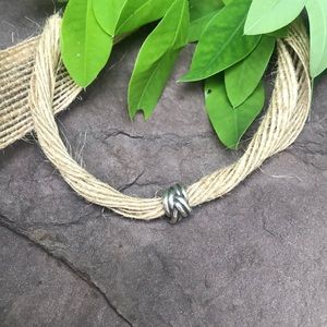 Pandora Retired Sterling Silver Love Knot Charm